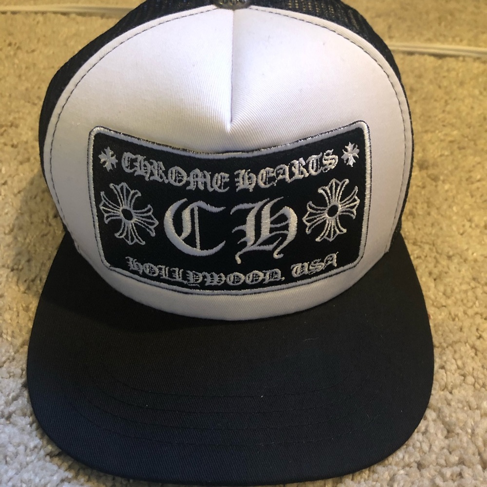 Chrome hearts trucker snapback hat